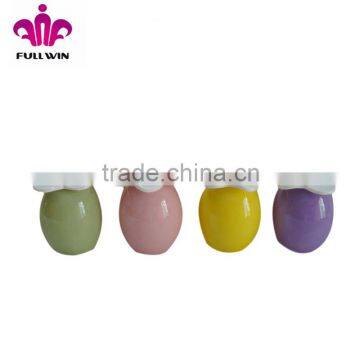 Mini modern ceramic vase for flower decoration