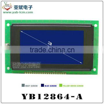 6 O'Clock Viewing Direction graphic Display Module 128X64 12864 LCD