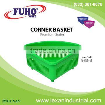 983-B - Fuho Plastic Corner Baskets (Philippines)