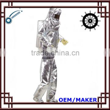 fire resistant suit with aluminum foil,alumizied fire suit,fire retardant clothing,fire clothing,fire protective clothing