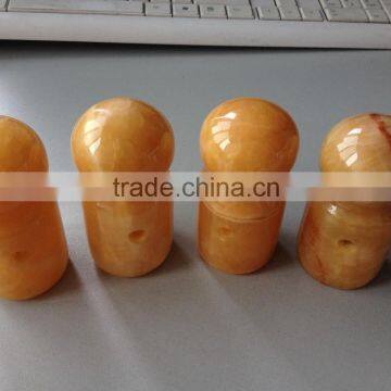2017 hot sale Natural jade Curtain rod head, Curtain rod handle, club head