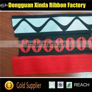 Hot Sale Customized Woven Colored Flat Polyester Webbing