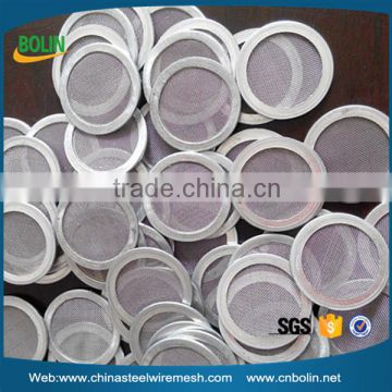 stainless steel 20mm 25mm 30mm edge packed filter mesh disc (free sample)