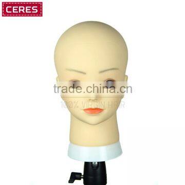  china wholesale wig display makeup mannequin head without hair