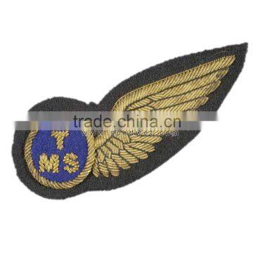 Royal netherlands navy badge wing telegraphist | Handmade bullion wire badges