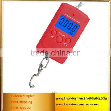 40kg Mini Electronic Pocket Luggage Scale with Pocket design