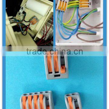 china supplying small terminal block wago cable connectors in large stock