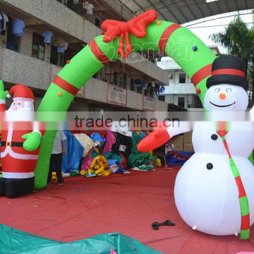 decorative Christmas decoration arch inflatable