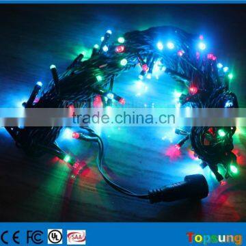 Durable rgb color changing led christmas light bulb 24v 10meter