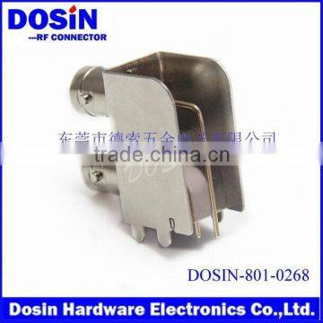 Hot Sell R/A 75 Ohm Zinc Alloy 3G HD SDI 2X1 Bnc rf Coaxial Connector photo-3