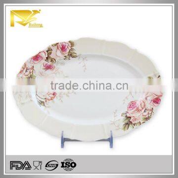 2015 new products ceramic disposable plate, french ceramic plates, turkish ceramics plates