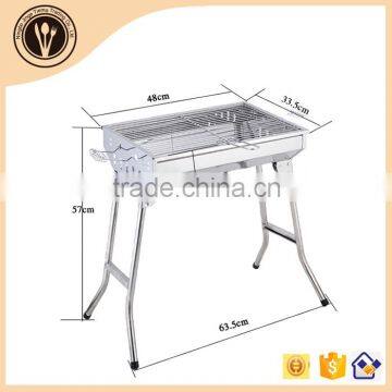 Heavy Duty Stainless Steel Outdoor Barbecue Grill with Barbecue Grill Table