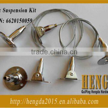 Stainless steel cable assembly for lighting