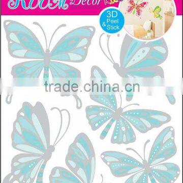 Laster 3D STICKER butterfly pattern