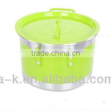 Nice looking 24cm pot Aluminum porcelain casserole