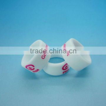 Wholesale custom silicone finger band/silicone finger ring/silicone thumb ring