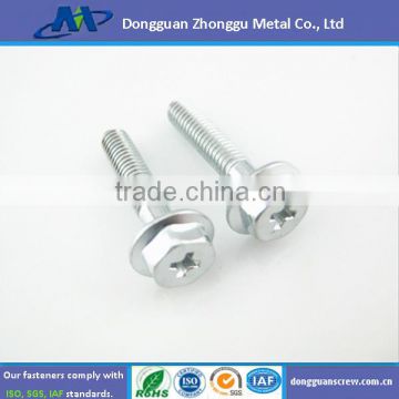 flange washer screw /hexagonal flange head screw