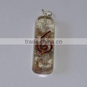 Crystal Quartz Pipe Pendent : Wholesaler Manufacturer