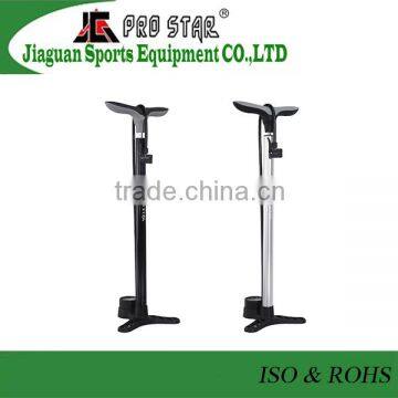 Road And Mountain Bicycle Floor Type Bike Pump With High Quality