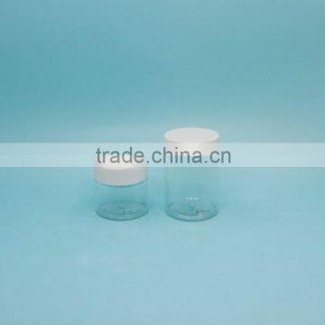 50ml Small Clear Plastic PET Jars, 50ml Transparent Plastic Cosmetic Jars photo-3