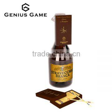 Mini wine promotional stick game