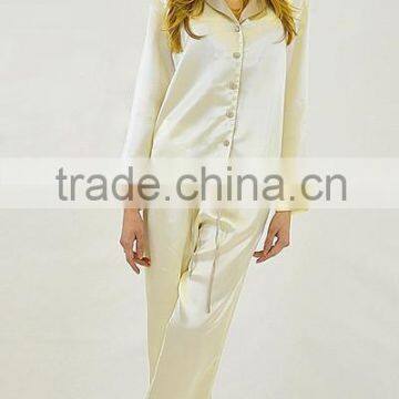 100% Silk Sleep Coats and Pants Luxury Silk Sleepwear photo-2