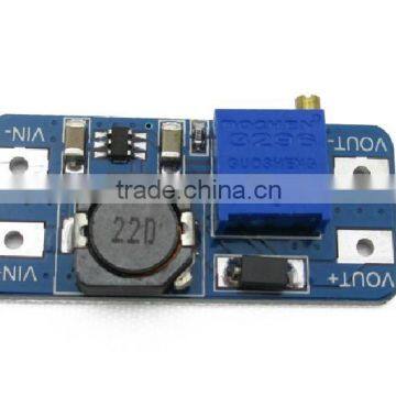 2A boost board DC-DC booster module wide voltage input 2V/24V to 5V /9V /12V /28V adjustable power module