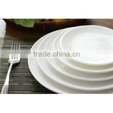 Shenzhen Factory Wholesale Cheap Plain Ceramic White Dinner Plate photo-6