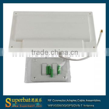 2..4GHz 16dBi Indoor Panel WiFi Antenna Wall Mounting SMA male