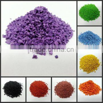 color epdm rubber granule, recycled tyre rubber granules, rubber granules for artificial grass prices FN-I-151005