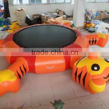 2015 hot commercial inflatable water turtle trampoline