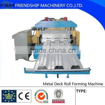 Automatic Metal Floor Deck Roll Forming Machine, Deck Floor Roll Forming Machine