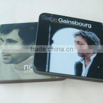Square DVD Tin Box