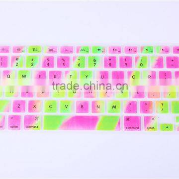 colorful laptop custom silicone keyboard skin cover