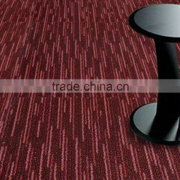 Jacquard Style Commercial Carpet Tile High Low Loop