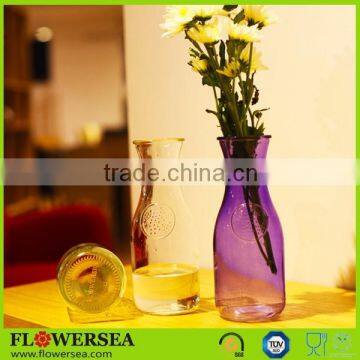 bulk wholesale clear glass terrarium / glass flower vases made in China