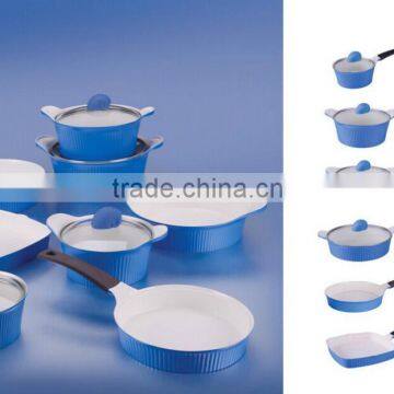 12PCS DIE-CAST ALUMINIUM COOKWARE SET