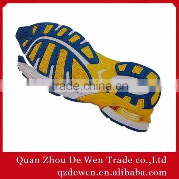 39# To 45# Latest Design TPR Adhesive Rubber soles for shoes Men MOQ 1200 Pairs