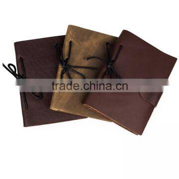 Wholesale Handmade Leather Journal Notebook Cover With String photo-3