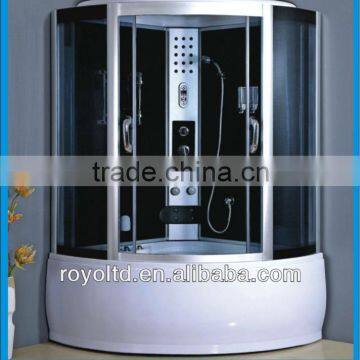 Hydro massage steam shower room with ABS bathtub Y634