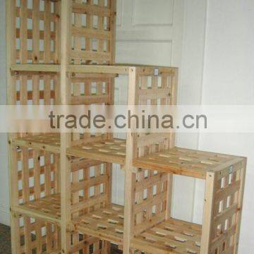 LEAFFY-Solid Wood Show Rack HLSC-35 photo-1