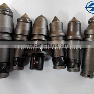 C31 trenching cutter picks surface mining foundation drilling bits 25 mm round shank cutter bullet teeth