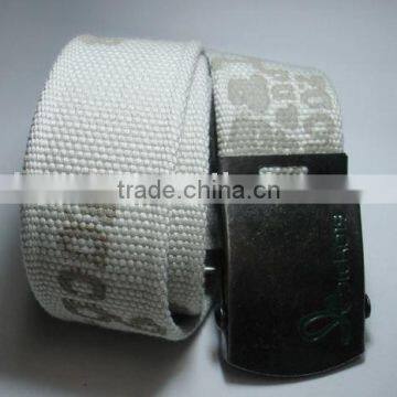 Cotton woven belt