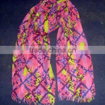 Hot Cotton Printed Scarf