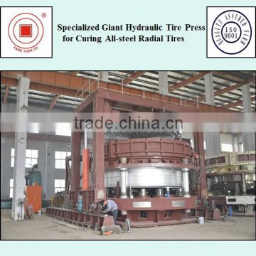 Specialized Giant Hydraulic Tire Press for Curing All-steel Radial Tires