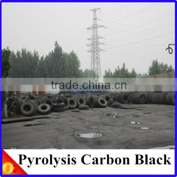 Pyrolysis carbon Black produce from Recycling tires without any iron and steel wire