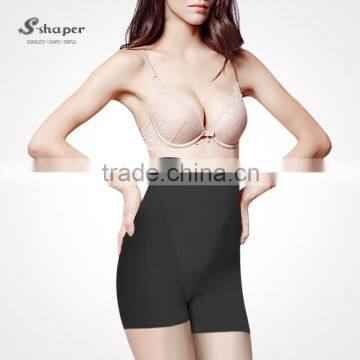 S-SHAPER Women's Seamless High Waisted Slimming Short Tummy Control Panty photo-3