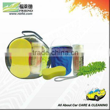 Portable car wash tool kit