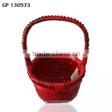 Business Gift Use and Basket Product Type Wicker Flower Basket photo-4