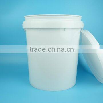 22L Buckets With Lids, Drink Packaging Plastic Buckets Metal Handle, Food Grade Plastic Barrels photo-3